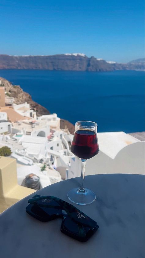 #wine #views #santorini #greece Greece Wine Aesthetic, Greece Wine, Negative Space Design, Santorini Greece, Negative Space, Wine Drinks, Space Design, Santorini, Dream Life