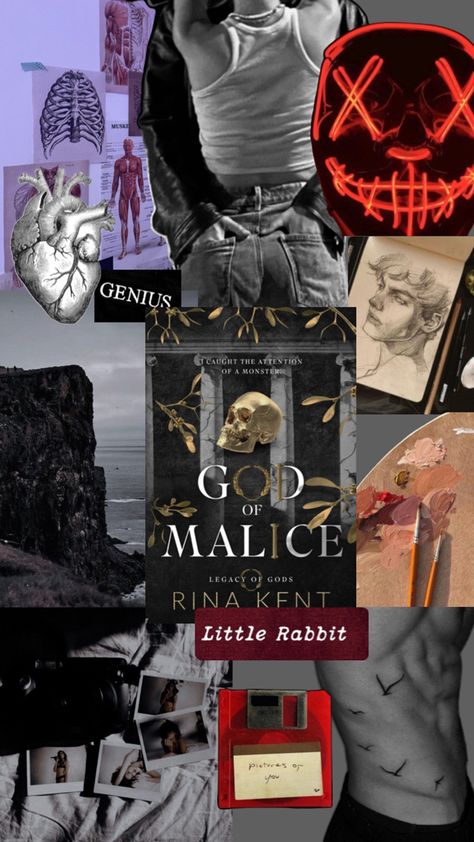 #godofmalice #rinakent #bookaesthetic Killian Carson, Glyndon King, God Of Malice, Legacy Of Gods, Rina Kent, Book Reviews, Lost, Collage, Books