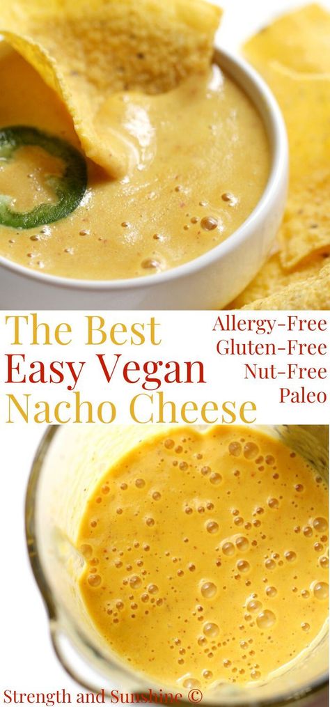 Nutritional Yeast Cheese Sauce, Nachos Dip, Dairy Free Nacho Cheese, Vegan Nacho Cheese Sauce, Nutritional Yeast Benefits, Vegan Nacho Cheese, Dip For Chips, Dairy Free Queso, Vegan Nachos Cheese