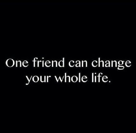 One friend Soulmate Friendship, Best Friend Soul Mate, One Friend, Best Friends Quotes, Bff Quotes, True Friendship, Trendy Quotes, Change Quotes, Best Friend Quotes