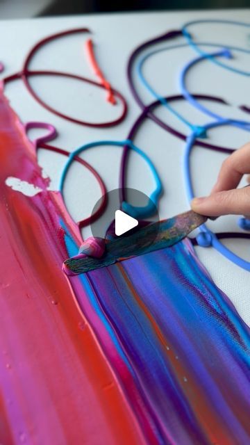 Victoria Barnhill on Instagram: "✨ The ending really brings it all together. So satisfying. By popular demand, here are some long unedited clips of slow paint spreading as I cover the canvas with paint. Here are some answers to popular questions I’ve gotten over the years about this technique:

Why do I do this? 
Well if you’re an artist, you know already that it’s common practice to do a solid color on the canvas as a base coat. It can be called a couple different things depending on the technique used, such as “imprimatura” when the paint acts more like a stain. This is my version of a base layer, and this technique kicks off my painting process in a rather satisfying way. 

Why so I use so much paint? 
There’s a reason for that too - I’m not wasting paint for the fun of it. Since I like Victoria Barnhill Art, So Satisfying, Painting Process, Base Coat, Art Techniques, Base Layer, An Artist, Get Over It, Stain