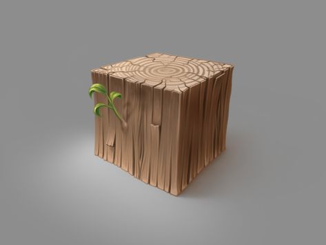 Just a cubed piece of wood wooden wood texture technique procreate practice nature material illustration digital painting cube artwork Wood Material Study, Wood Texture Art, Cube Artwork, Material Rendering, Procreate Practice, Object Painting, Material Illustration, Colour Grading, Wood Cube