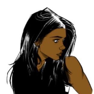 Indie Drawings, Girl Pfp, Black Cartoon Characters, Black Characters, Desi Girl, Black Anime Characters, Black Cartoon, Black Love Art, Black Art Pictures