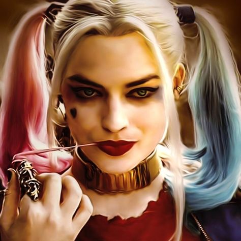 Arley Queen, Harley Quinn Illustration, Harley Quinn Tattoo, Harley Quinn Makeup, Margot Robbie Harley Quinn, Margot Robbie Harley, Harley Quinn Drawing, Harley Quinn Quotes, Harley Quinn Artwork