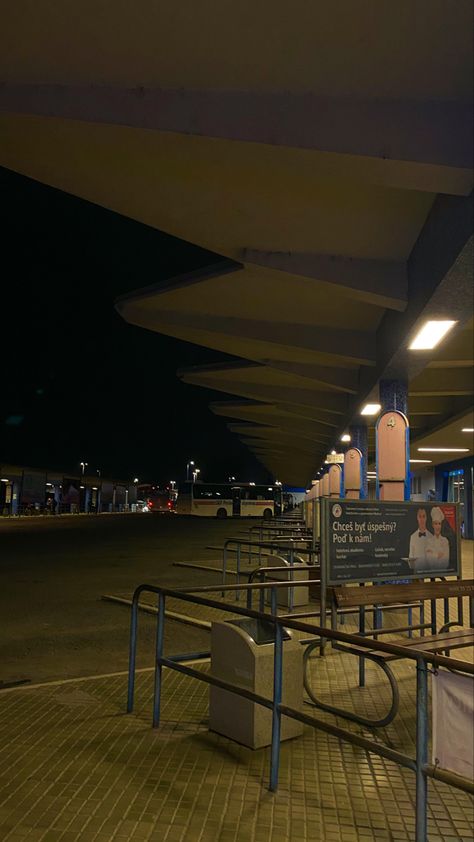 Bus Station Aesthetic, Slovakia Aesthetic, Vision Board Materials, Station Photography, Lights Aesthetic, Photography Night, Europe Aesthetic, Just You And Me, Cozy Aesthetic