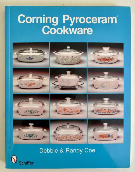 Elevate your kitchen game with this vintage "Corning Pyroceram Cookware Randy & Debbie Coe Corning Ware Corningware Book" 📚✨ Perfect for collectors and cooking enthusiasts alike! #VintageKitchen #Cookware #CorningWare #KitchenEssentials #Collectibles Corningware Vintage, Pyrex Display, Vintage Pyrex Dishes, Pyrex Patterns, Vintage Cookware, Vintage Dishware, Oven Microwave, Reference Book, Vintage Dishes