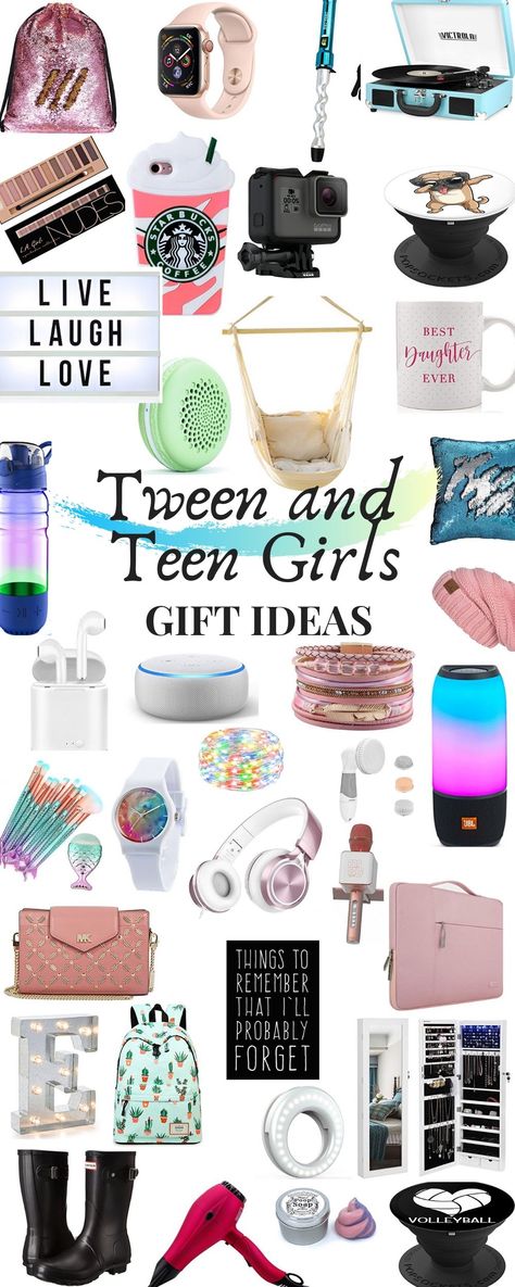 Girls Gift Ideas, Electronic Gift Ideas, Girls Gift Guide, Christmas Gifts For Teen Girls, Cool Gifts For Teens, Electronic Gifts