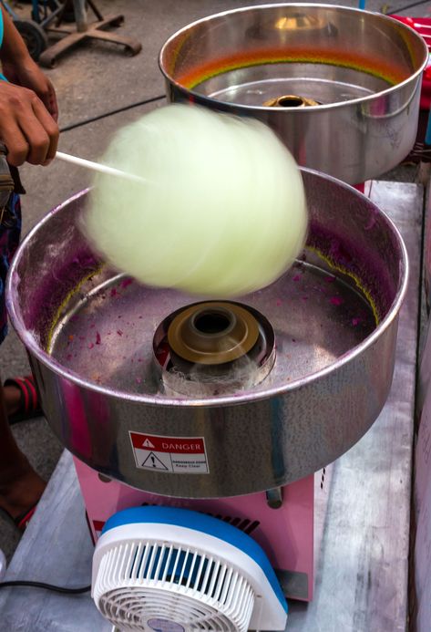 Candy Floss Machine, Cotton Candy Machine Aesthetic, Cotton Candy Machine Party, Making Cotton Candy, Snack Pantry, Cotton Candy Recipe, Cotton Candy Machines, Cinema Popcorn, Camp Birthday