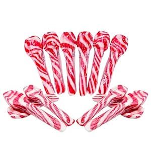 Peppermint Spoons, Candy Spoons, Edible Spoons, Hot Cocoa Coffee, Cocoa Coffee, Peppermint Sticks, Hot Chocolate Bars, Cocoa Bar, Bar Set Up