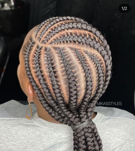 Low Braided Ponytail For Black Women Cornrows, Feed In Low Ponytail, Low Feed In Ponytail, Feedin Braids Low Ponytail, Feed In Braids Low Ponytail, Low Feed In Braids Ponytail, Cornrow Low Ponytail, Medium Feed In Braids Cornrows, Feeder Ponytail Braids