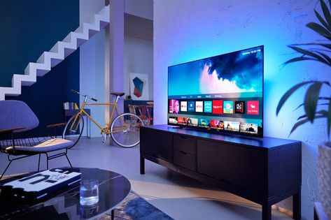 Philips OLED754 4K TV review: The best OLED TV for under a grand Trip The Light Fantastic, Dream Library, Oled Tv, Home Theater Tv, New Tv, 4k Tv, Light Emitting Diode, Edge Lighting, Home Network