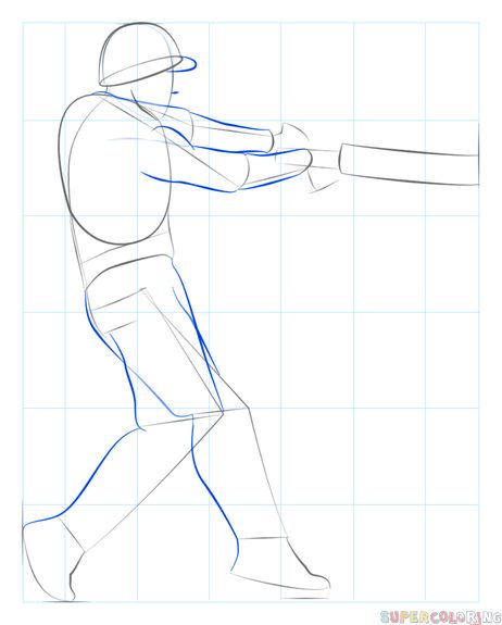 How to draw a cricket player | Step by step Drawing tutorials Cricket Drawing, Drawing Topics, I Miss You Quotes For Him, Cricket Player, Paris Illustration, Cricket Games, Easy Cartoon Drawings, Mens Fashion Illustration, Drawing Tutorials For Kids