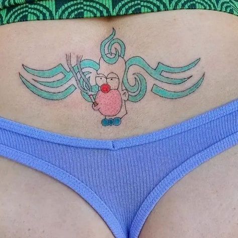 Webkinz Tattoo, Cartoon Tattoos, Tattoo Inspo, Picture Tattoos, Ink Tattoo, Austin, Funny Pictures, Tattoos, Funny