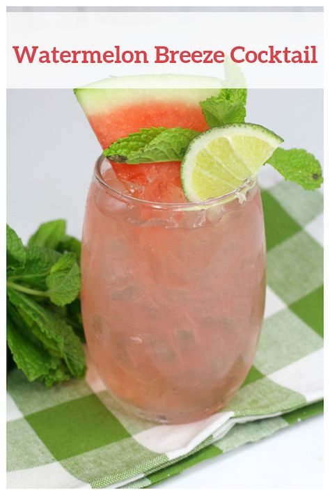 Watermelon Breeze Cocktail Recipe - From Val's Kitchen Watermelon Breeze, Nutrition Website, Nutritional Cleansing, Tips For Good Health, How To Be Healthy, Nutrition Course, Food For Health, How To Eat Healthy, Nutrition Articles