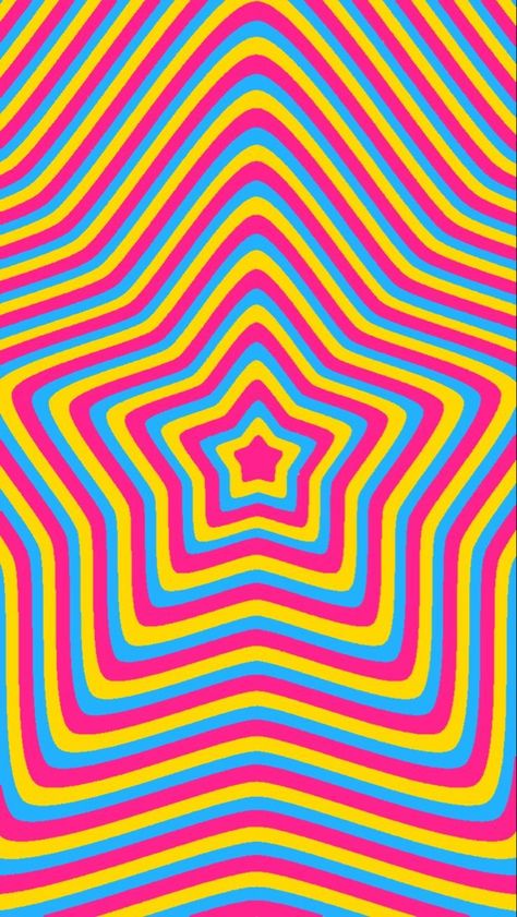 Trippy Stars Wallpaper, Pride Wallpapers Pansexual, Simple Star Wallpaper, Pan Aesthetic Wallpaper, Hidden Pan Wallpaper, Pan Wallpaper Pride, Pansexual Wallpaper Aesthetic, Pansexual Background, Wallpaper Pansexual