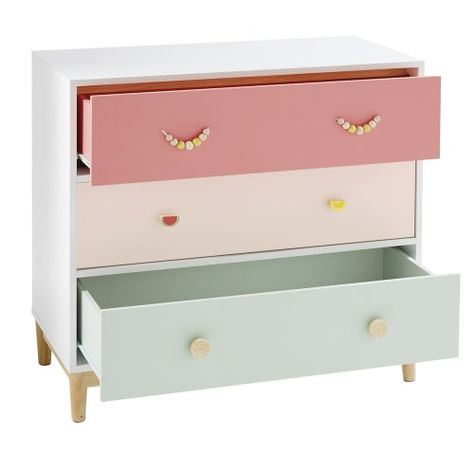 Chester Drawers Bedrooms, Ikea Malm Chest Of Drawers, Malm Chest Of Drawers, Chester Drawers, Kids Chest Of Drawers, Rose Bedroom, Teal Living Rooms, Ikea Drawers, Girly Room Decor