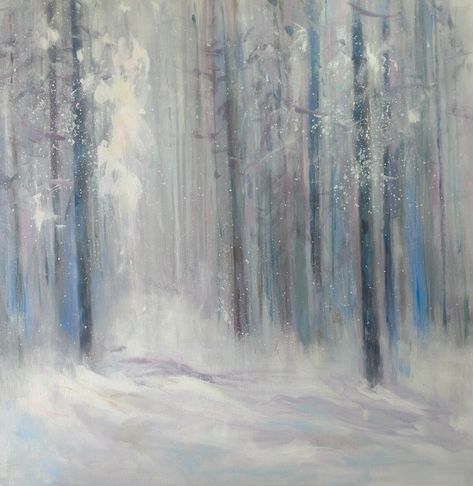 Winter Abstract Art, Winter Painting Abstract, Winter Abstract Painting, Abstract Winter Painting, Winter Night Landscape Painting, Abstract Winter Landscape, Snowy Landscape Painting, Abstract Watercolor Winter Landscape, Abstract Snow Painting