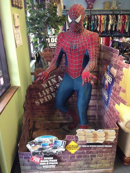 Rare Life-Size Blockbuster Spider-Man $800.00-SALE Game 3, Marvel Legends, Toy Boxes, The Simpsons, Life Size, Action Figure, Spiderman, Action Figures, Dream House