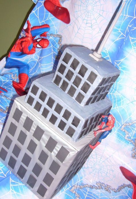 Avenger Birthday Cake, Cake Tower, Superhero Cake, Avengers Birthday, Childrens Birthday Cakes, Superhero Party, Gum Paste, Toy Figures, Cake Art