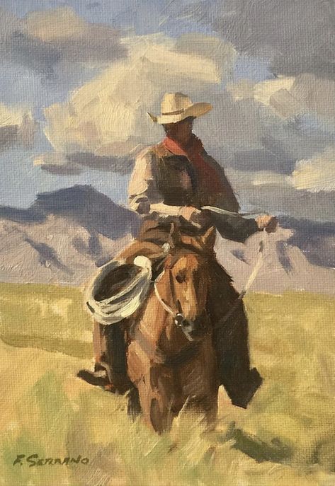 Western Artwork, Western Paintings, Cowboy Art, Artwork Images, Art Inspiration Painting, Western Art, Horse Painting, Horse Art, Indian Art