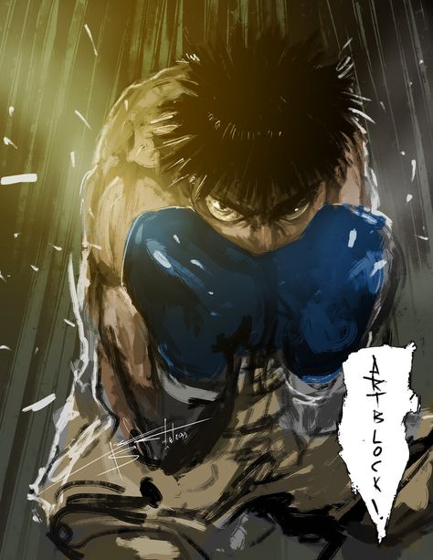 Artwork On Wall, Anime Character, Boxing, Wall Prints, Manga Anime, Gloves, Wall, Hair, Anime