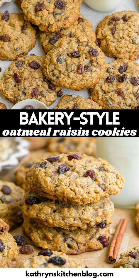 Bakery Style Jumbo Oatmeal Raisin Cookies Oatmeal Raisin Cookies Bakery Style, Oatmeal Cookies Bakery Style, Oatmeal Raisin Cookies Crunchy, Copycat Costco Oatmeal Raisin Cookies, Large Batch Oatmeal Raisin Cookies, Bakery Oatmeal Raisin Cookies, Large Oatmeal Raisin Cookies, Thick Oatmeal Raisin Cookies, Giant Oatmeal Raisin Cookies