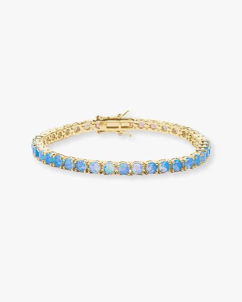 Best Sellers – Melinda Maria Jewelry Opal Bracelet Gold, Caribbean Ocean, Melinda Maria Jewelry, Basic Bracelet, Gold Tennis Bracelet, Melinda Maria, Perfect Blue, Pearl Necklace Earrings, Lucky Bracelet