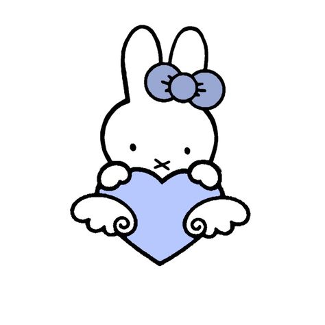 Miffy Outline, Miffy Layout, Miffy Drawing, Miffy Cartoon, Miffy Pfp, Miffy Icon, Rabbit Icon, Cartoon Bow, Music Drawings