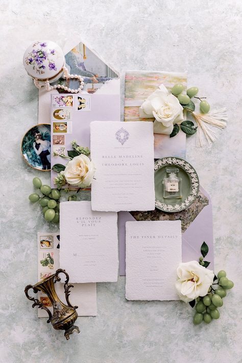 April Raymond x Stillwaters Paperie Collaboration Collection "Chanson de Fleurs" (Song of Flowers) Embark on a journey through a garden symphony that serenades the senses. Inspired by the melodies of nature's blooms, it invites you to dance amidst its floral tapestry, each tone a note in the harmonious chorus of beauty. Elevate Every Wedding with Our One of Kind Versatile Hand painted Styling Mats! Discover the ultimate wedding companion in our hand painted styling mats, designed to add a touch of artistry and versatility to your photography and styling endeavors. Surface Measurements: 24" x 36" Palette :A Palette composed of Dusty Greens, Pastel Greens, Beige, Ivory and White | flat finish Painted on heavy weight cotton canvas (20 oz) Styled image represents styling mat post processing in Wedding Layflat, Product Backdrop, Flat Lay Styling, European Wedding, Wedding Flats, Floral Ribbon, Flatlay Styling, Flat Lay Photography, Luxury Wedding Invitations