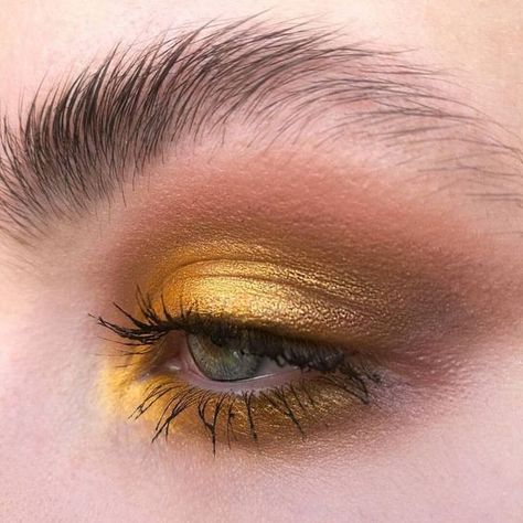 Editorial Make-up, Make Up Color, Fantasy Make-up, Make Up Gold, Golden Treasure, Yellow Makeup, Outfits Minimalist, Rose Gold Makeup, Awesome Wallpapers