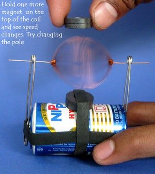 Easy FAST DC MOTOR : 4 Steps - Instructables Magnet Science Project, Basic Electrical Engineering, Toys From Trash, Science Chart, Magnets Science, Physics Projects, Toddler Science Experiments, Science For Toddlers, Bird Tables