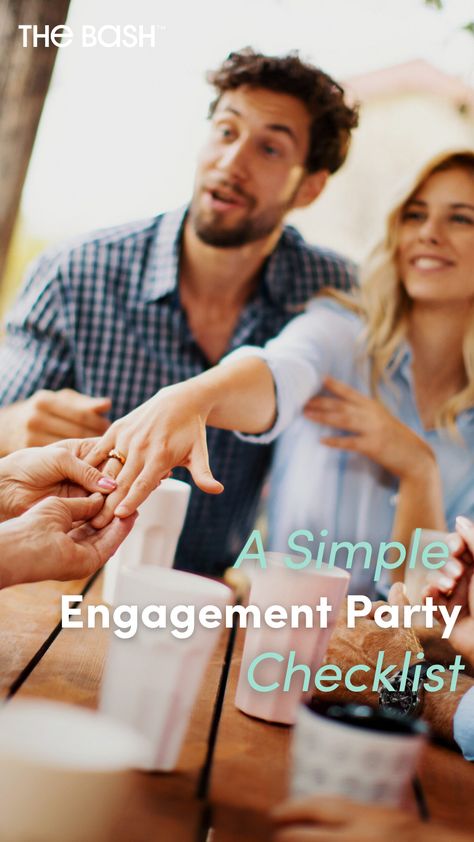 This engagement party checklist is here to get you started on your planning journey! 💍 Click here for more! 🎉 #thebash #engagement #engagementparty #partyplanning #planning #partyplanningchecklist #engagementchecklist #checklist #engagement #weddingplanning #weddingplanners #partyplanning #engagements #newlyweds #wedding #proposal #planning #easyengagementparty #engagementchecklist Engagement Party Checklist, Simple Engagement Party, Engagement Party Planning, Budget Planners, Party Planning Checklist, Proposal Planning, Party Checklist, Simple Engagement, Patio Party