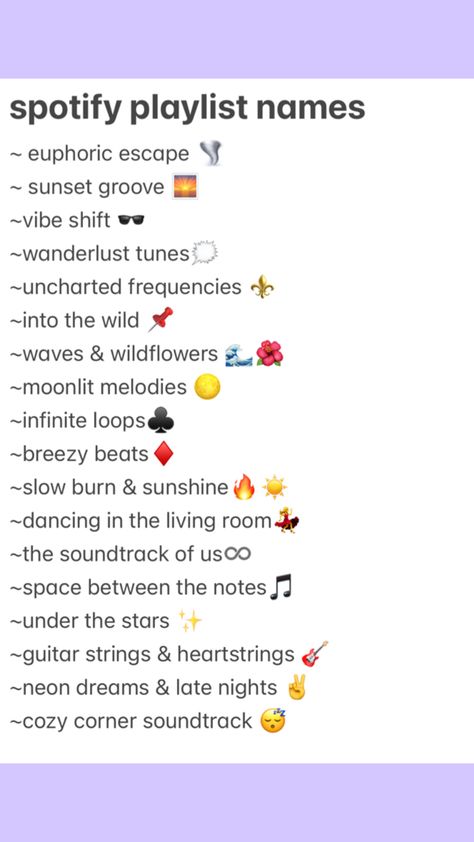 change it up a little Glow Up Playlist, Playlist Names For Moods, Spotify Playlist Names Ideas, Spotify Playlist Names, Playlist Names, Playlist Names Ideas, Playlist Ideas, Summer Playlist, Spotify Covers