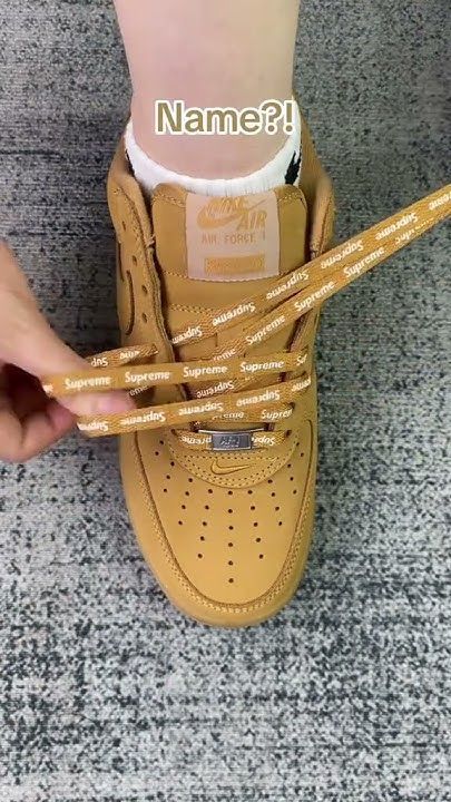 How to lace a nike air force 1 correctly? #viral Lace Air Force 1, Nike Air Force 1, Air Force 1, Nike Air Force, Shoe Laces, Air Force, Nike Air, Force, Nike