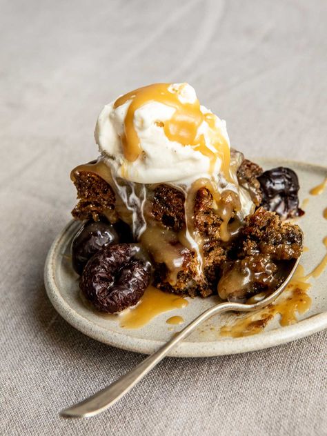 Agen Prunes Sticky Toffee Pudding Prune Pudding, Prune Recipes, Toffee Sauce, Toffee Pudding, Custard Cake, Sticky Toffee Pudding, Sticky Toffee, French Desserts, Egg Tart