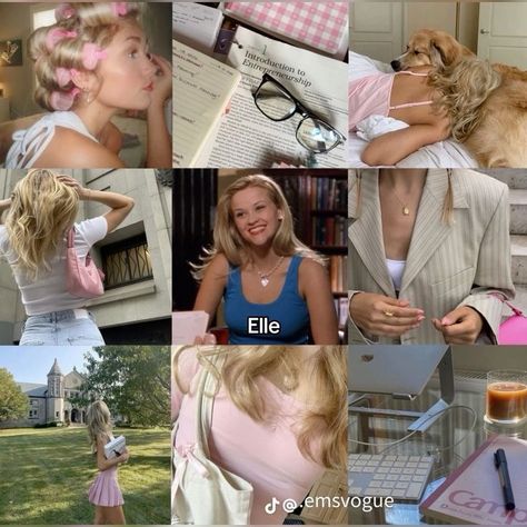 Legally Blonde Outfits, Legally Blonde Movie, Pink Energy, Blonde Movie, Pink Academia, What's My Aesthetic, Elle Woods, Study Inspo, Study Aesthetic