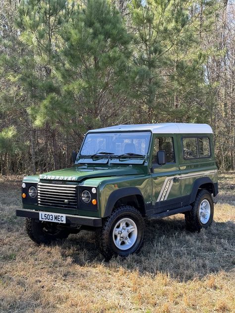 1994 Land Rover Defender 90 County Classic Land Rover Defender, Defender 90 For Sale, Classic Defender, Vintage Land Rover, Dream Trucks, Land Rover Defender 90, Defender 90, Land Rover Defender, Dream Car