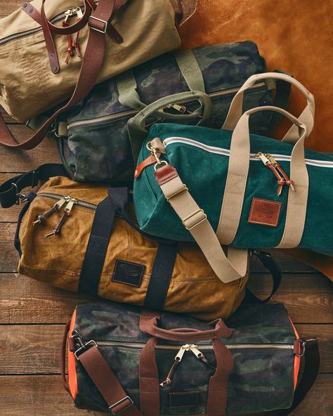 Filson bags are well known for being built to last. Check out our feature on them. Filson Bag, Filson Bags, Stetson Hat, Protective Clothing, A Bag, Built To Last, For Life