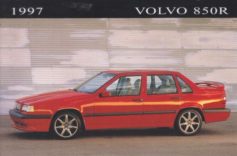 Volvo 850 R Sedan, advertising postcard, USA, 1997 Volvo 850, Car Advertising, Car Stuff, Volvo, Diy Gifts, Trucks, Bike, Cars, Vehicles