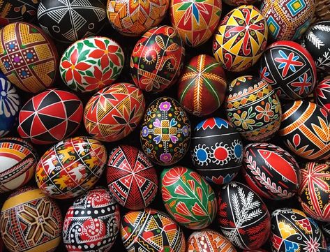 ukrainian-easter-eggs Easter Meaning, Orthodox Easter, Ukrainian Easter, Pysanky Eggs, Ukrainian Easter Eggs, Christian Traditions, Easter Eggs Diy, Easter Season, Easter Traditions