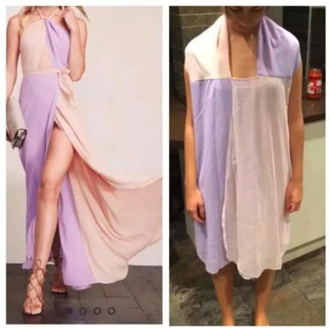 19 Reasons You Should Always Read The Damn Reviews Prom Dress Fails, Clothing Fails, Online Shopping Fails, Expectation Vs Reality, Buy Clothes Online, Buy Dresses Online, Fashion Fail, Prom Dresses Online, Wrapping Ideas