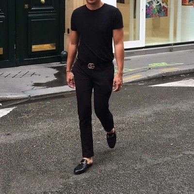 Mules Guide: Style Tips, How To Wear, What To Wear... - MR KOACHMAN Mule Outfit Men, Gucci Slippers Men, Slippers For Men Outfit, Mens Gucci Belt Outfit, Mules Shoes Outfit Men, Mules Outfit Men, Gucci Men Outfit, Gucci Outfit Men, Gucci Loafers Men