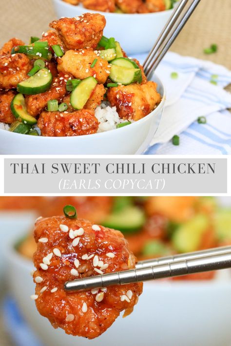 Here's my version of the Earls Restaurant chili chicken appetizer. So good! #thai #chicken #appetizer #spice #dairyfree #df #quick #easy #recipe Chicken Appetizer, Chilli Chicken Recipe, Sweet Chilli Chicken, Restaurant Appetizers, Sweet Chili Chicken, Restaurant Copycat, Chili Chicken, Healthy Eating Breakfast, Hasselback Potatoes