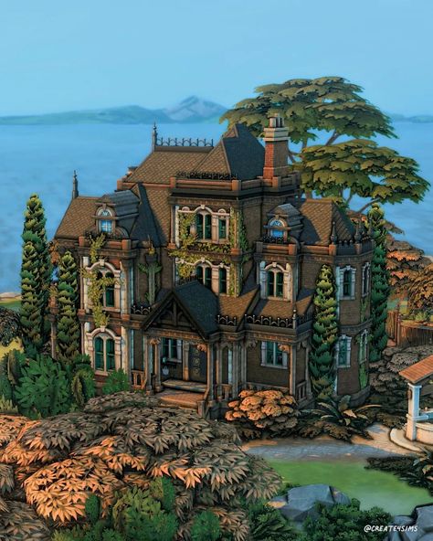 Charmed Sims 4, Gothic Victorian Mansion Floor Plans, Windenburg Sims 4 Lots, Sims 4 Haunted Mansion, Sims 4 Victorian House Floor Plans, Sims 4 Victorian Mansion, Sims Victorian House, Sims 4 Chateau, Sims 4 Spellcaster House