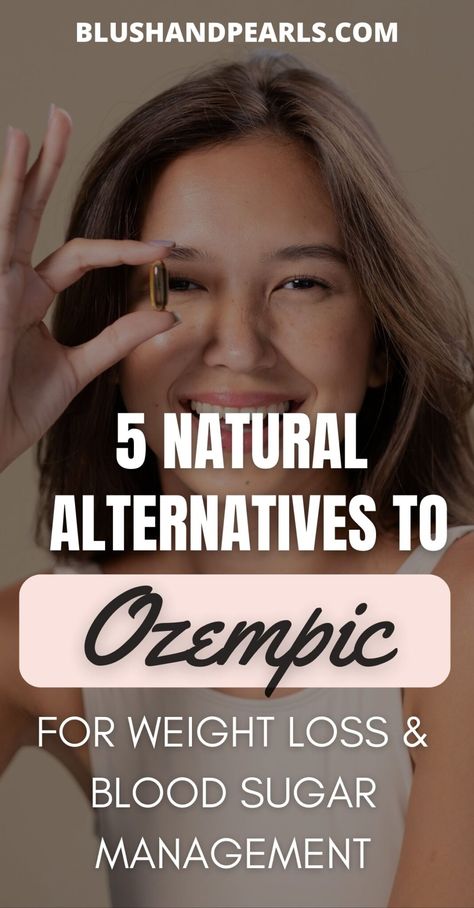 Natural Ozempic, Fitness Before After, Natural Alternatives, Fitness Home, Blood Sugar Management, Makanan Diet, Blood Sugar Control, Insulin Resistance, Lose 50 Pounds