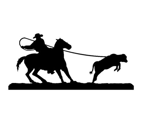 Rodeo Silhouette, Cattle Silhouette, Toro Vector, Horses Wall Decor, Silhouette Drawing, Silhouette Stencil, Cowboy Art, Horse Wall, Animal Totems