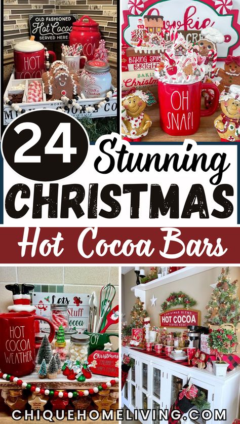 Transform your winter gatherings into cozy, delicious experiences with these 32 DIY hot cocoa bar ideas! Perfect for holiday parties, family nights, or just a special treat on a chilly day, these hot cocoa bar setups are easy to recreate and guaranteed to impress. Stock up on marshmallows, peppermint sticks, and chocolate shavings for the ultimate toppings. Create a beautiful display with mugs, jars, and festive signs to give your hot chocolate station that extra charm. S’mores And Hot Cocoa Bar, Dollar Store Hot Chocolate Bar, Hot Chocolate Table Ideas, Hot Coco Toppings, Easy Diy Hot Cocoa Bar, Holiday Cocoa Bar, Hot Chocolate Bar Supplies, Classroom Hot Chocolate Party, Cocoa Bar Ideas For Christmas