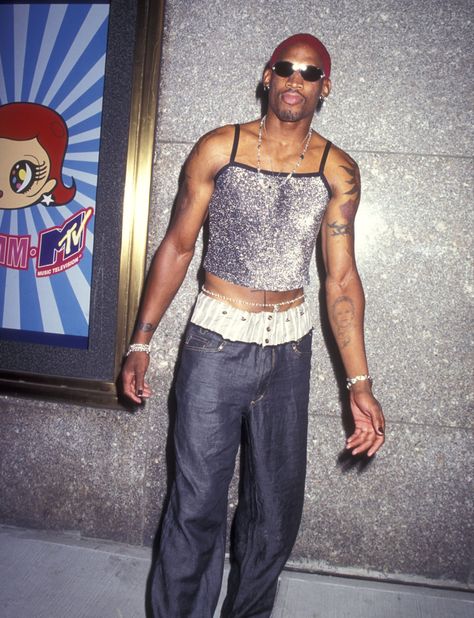 Denis Rodman, Crazy Celebrities, Dennis Rodman, Red Carpet Look, Mtv Videos, Radio City, Mtv Video Music Award, Video Music Awards, Estilo Hip Hop