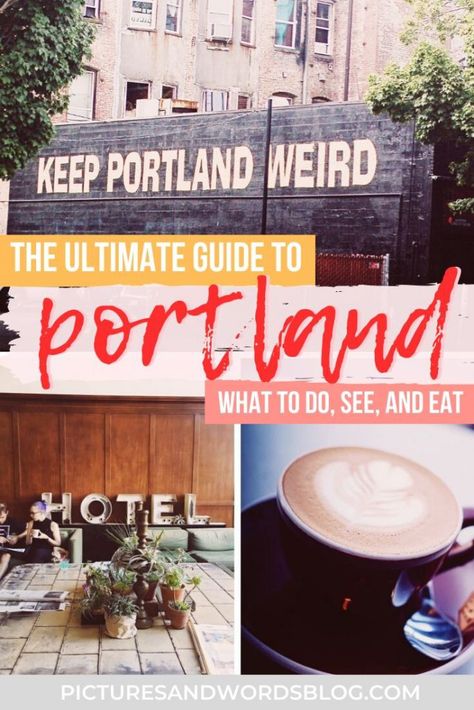 2 Days in Portland, Oregon | Fun Things to Do in Portland | Portland, Oregon Travel Guide | Portland Itinerary | Top Portland Activities | Best Portland Food | Where to Eat in Portland Portland Activities, Portland Itinerary, Portland Travel Guide, Oregon Style, Things To Do In Portland, Portland Food, Portland Hotels, Traveling Ideas, Pacific Northwest Travel