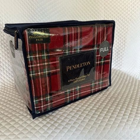 Pendleton | Bedding | Nwt Pendleton 6 Piece Full Flannel Sheet Set Reilly Plaid | Poshmark Pendleton Bedding, Christmas Sheets, Pendleton Flannel, Flannel Sheets, Pink Flannel, Plaid Decor, Twin Bed Sets, Christmas Bedroom, Twin Sheet Sets